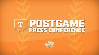 2024 SEC Baseball Tournament - Press Conference: Tennessee