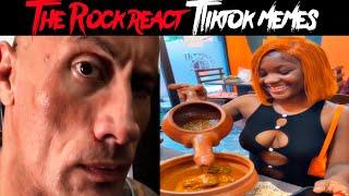 The Rock reacts Tiktok Memes | Memes