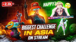 تحدي يقطع الأنفاس على بث مباشر معروف في آسيا  | A Breathtaking Challenge On Asian Live Stream 