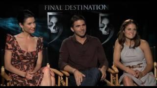 Final Destination 5 Interviews - Miles Fisher, Jacqueline MacInnes Wood & Ellen Wroe