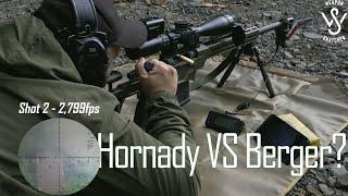 Hornady 140gr ELD-M VS Berger 140gr Target Hybrid