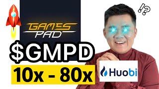 【币圈男神】财富密码 Part 7, GamesPad $GMPD 一天时间涨 10倍～80倍 !?   | 87man | huobi | 火币