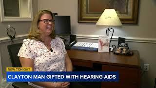 'Gift of sound': NC man gets much needed hearing aids from audiologist