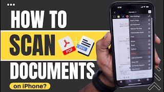 How to SCAN Documents on iPhone and iPad? 