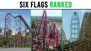 Ranking EVERY Six Flags Park! (In the U.S.)