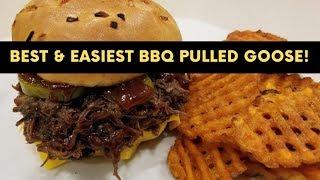 BEST EVER BBQ Pulled GOOSE Sandwiches ~ Slow Cooker or Instant Pot Recipe