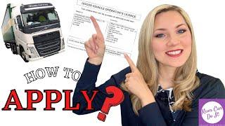 How to Apply for an Operator License in the UK/ All pre-requisites before getting the Licence