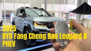 The New BYD Fang Cheng Bao Leopard 8 PHEV 2025 - Exterior And Interior