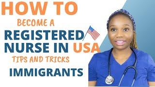 Become a REGISTERED NURSE FAST(RN) IN USA | IMMIGRANTS | Greencard Lottery Winner