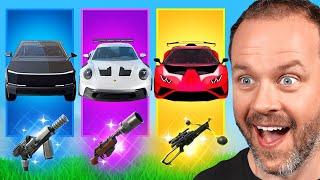 The *RANDOM* SUPERCAR Challenge in Fortnite