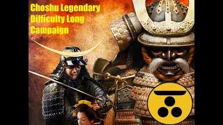 Total War SHOGUN 2 Fall of the Samurai Choshu Legendary Difficulty