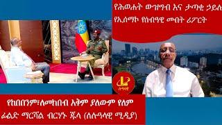 Lualawi ሉዓላዊ-"የከበበንም፣ለመክበብ አቅም ያለውም የለም" ፊልድ ማርሻል ብርሃኑ ጁላ (ለሉዓላዊ ሚዲያ)/የሕወሐት ውዝግብ እና ታጣቂ ኃይሉ