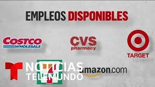 Estas son las empresas que ofrecen empleo en medio de la pandemia de COVID-19 | Noticias Telemundo