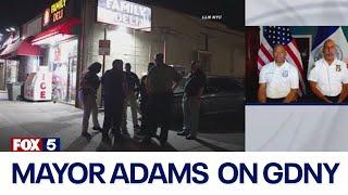 Adams discusses Bronx raid, migrant crisis, more