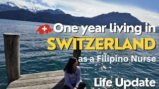 One year Living in Switzerland | Filipino Nurse | Life Update