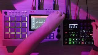 Elektron Syntakt and Akai MPC Live 2 | House Beat