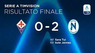 Fiorentina-Napoli Femminile 0-2 | "Impresona" delle azzurre | Serie A Femminile@timvision 2021/22