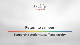 Return to campus with campusM