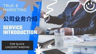 True-E 业务介绍中文版 | 北美互联网营销培训专家 _ online marketing training, True-E Marketing, True-E互联网营销研究院,