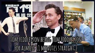 Tom Hiddleston being Tom Hiddleston for almost 11 minutes-