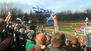 Speedway Wanda Instal Kraków - KSM Krosno 15 bieg (28.03.2016)