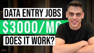 Easy Data Entry Jobs To Make Money As A Beginner (No Experience)