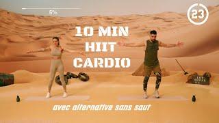 10MIN Hiit Cardio + ventre plat (avec alternative sans saut)