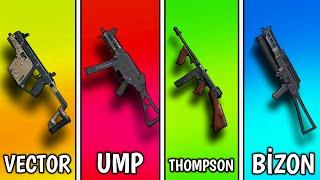 BU SİLAHLAR ÇOK GÜÇLÜ! - UMP vs THOMPSON vs UZİ vs VECTOR - Pubg Mobile