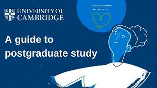 A guide to postgraduate study at Cambridge | #GoingToCambridge