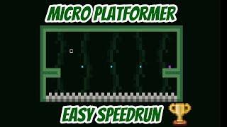 Micro Platformer Speedrun(1:39,Easy)