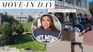 BELMONT MOVE-IN DAY | what to expect + tips from students