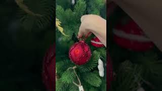 наряжаем нашу елочку 2025!!.         #christmastree #новогодняяёлка #2025