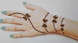 beautiful bracelet mehandi design l new jewellery mehndi designs 2021 l short Mehndi Designs