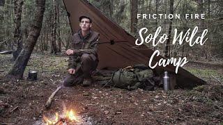 Friction Fire Wild Camp, Plough Point & Carving