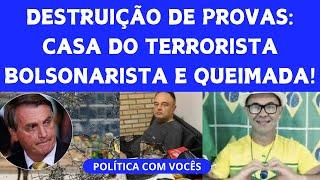 LULA EM MAIS UMA FALA HISTÓRICA | CASA DO TERRORISTA BOLSONARISTA É QUEIMADA - QUEIMA DE PROVAS?