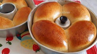 Milk bread without kneading without eggs and very fluffy