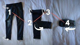 How to Fold Fold Jeans (Quick Ways to Save Space)