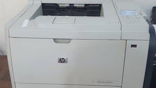 HP LaserJet  3015 Printer Cold Reset - Default Setting