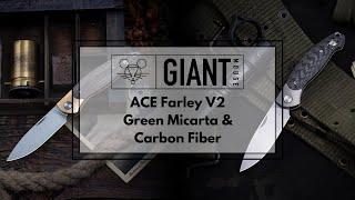 GiantMouse ACE Farley V2 - Green Canvas & Carbon Fiber Versions