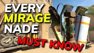 EVERY Nade You MUST KNOW T Side Mirage: The Ultimate CS2 Nades Guide