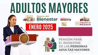 MARTES 24 DICI.PAGO PENSIÓN ADULTOS MAYORES BIENESTAR 2025