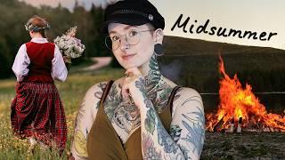 All about Midsummer // Pre-Christian origins, folk magic traditions, modern spell ideas