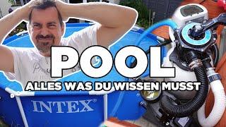 Intex Frame Pool: Anfänger Tipps, Aufbau, Filter, Chlor, Salz, warmes Wasser, Was musst Du beachten?