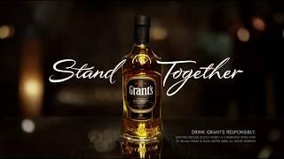 Grant's Family Reserve Whisky Commercial with the Signature Triangle handsign.