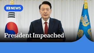 South Korean president impeached over botched martial law | ABC News