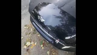 Paintless Dent Repair to Mini Cooper bonnet dent