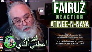 Fairuz Reaction - Atinee-n-Naya - First Time Hearing - فيروز - أعطني الناي - Requested