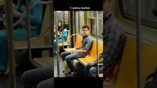 Celebrities in Subway #fyp #celebs #subway #funny #interesting #trend #keanureeves #obama #viral