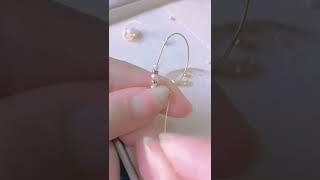 Pearl Earrings Making Process