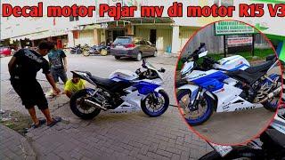 Decal motor Pajar mv  yang terbaru